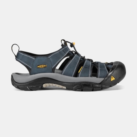 Keen Newport H2 Men's Water Shoes Navy Black | 12034XCPY