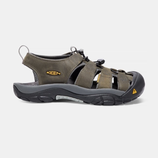 Keen Newport Men's Sandals Olive | 26178QJHV
