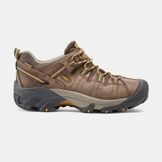 Keen Targhee II Waterproof Men's Hiking Shoes Brown | 92674PNIT