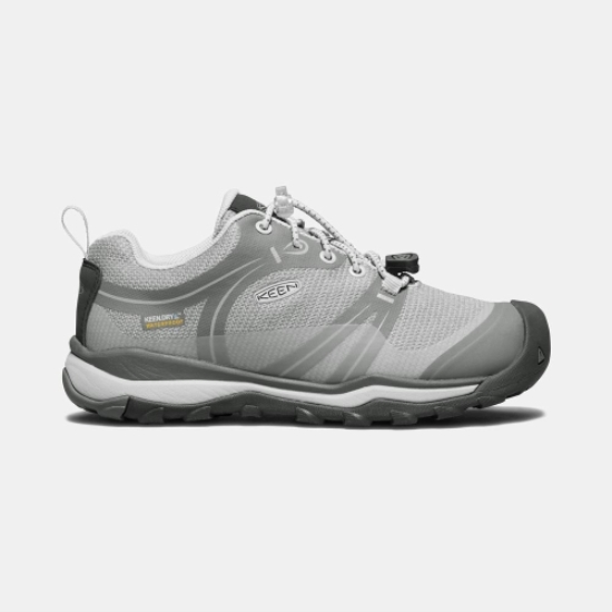 Keen Terradora Waterproof Low Kids' Hiking Shoes Grey | 34589NPDE