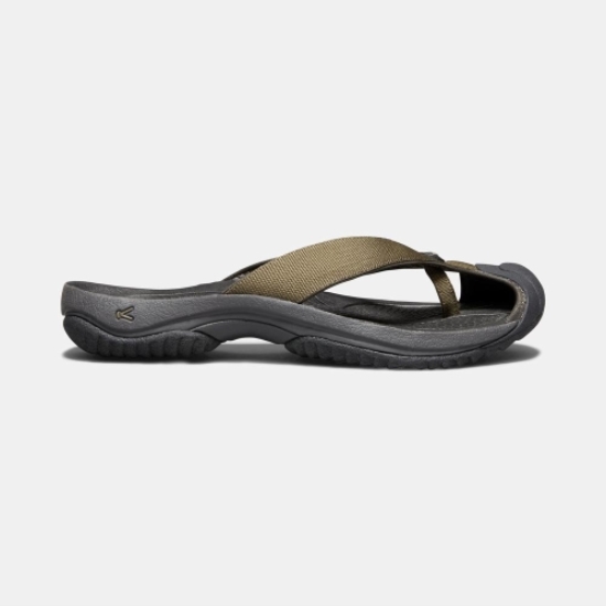 Keen Waimea H2 Men's Sandals Dark Olive Black | 61347UXKZ