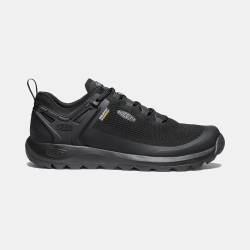 Keen Citizen Evo Waterproof Men\'s Hiking Shoes Black | 87391JBOV