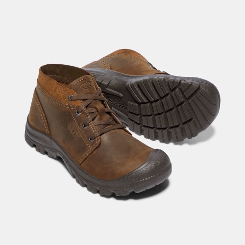 Keen Grayson Chukka Mid Men's Boots Brown | 69854VKBH