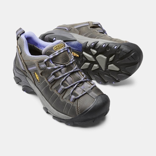 Keen Targhee II Waterproof Women's Hiking Shoes Chocolate Purple | 03875MRNP