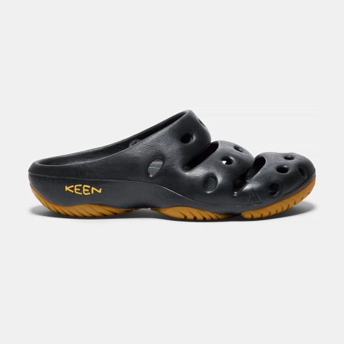 Keen Yogui Men\'s Sandals Black | 23516OKSQ